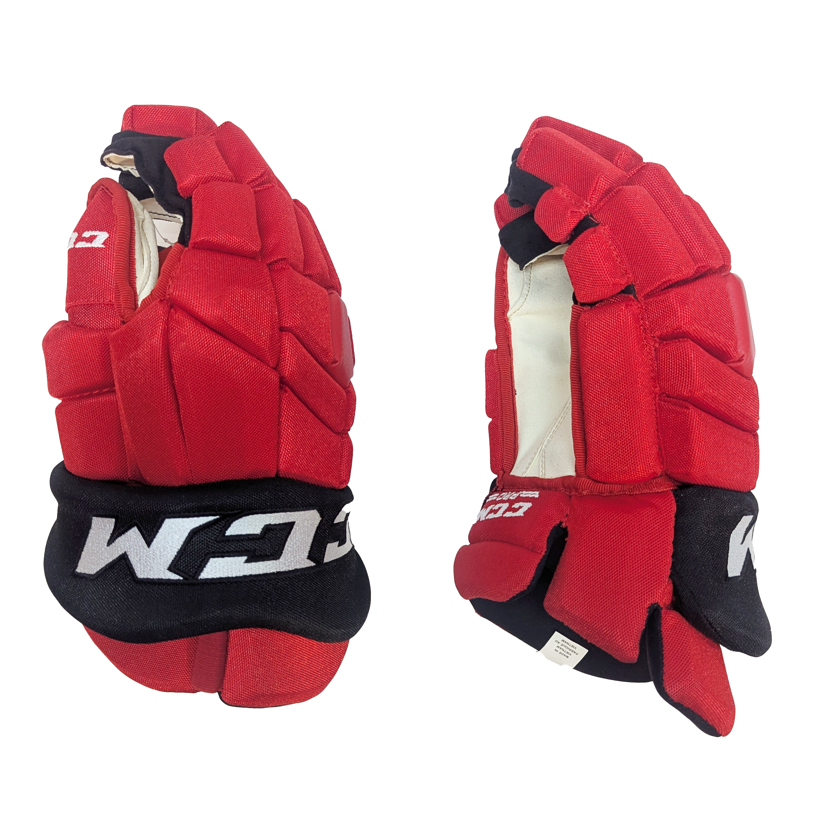 CCM HGTK - NHL Pro Stock Glove - New Jersey Devils (Red/Black)